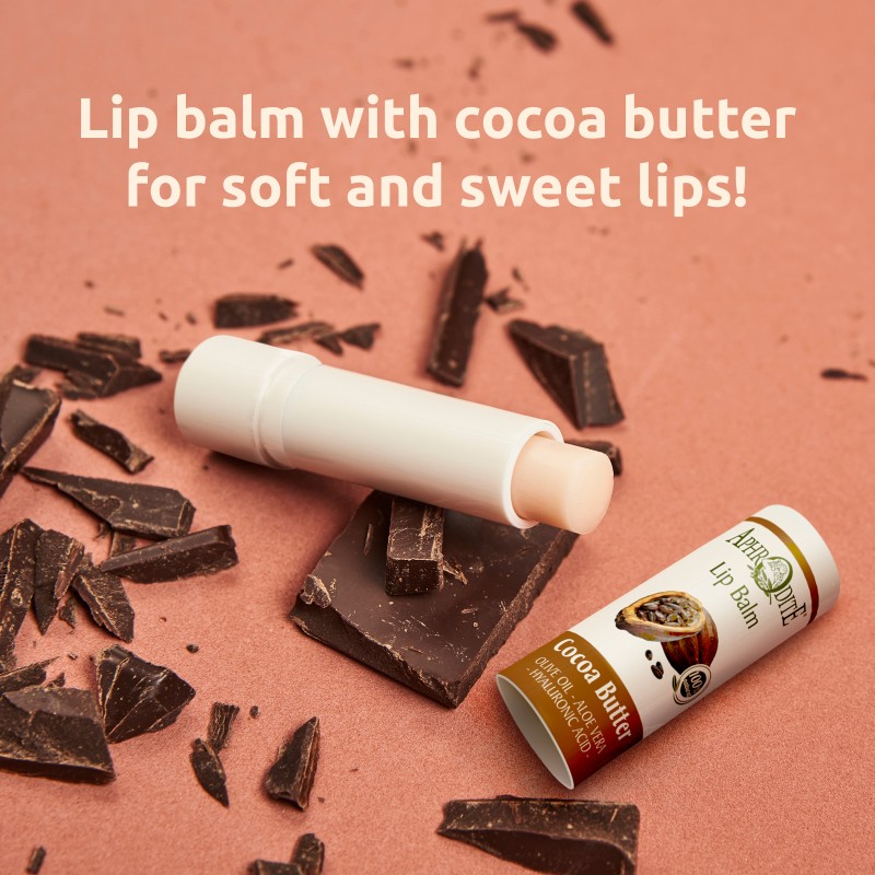Baume à lèvres hydratation instantanée – Beurre de Cacao
