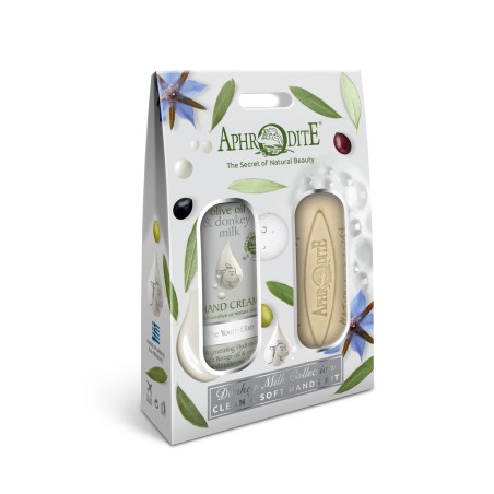 Collection Lait d'ânesse: COFFRET MAINS DOUCES ET ÉCLATANTES