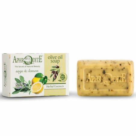 " Aphrodite Olive oil soap with Lemon and Sage"