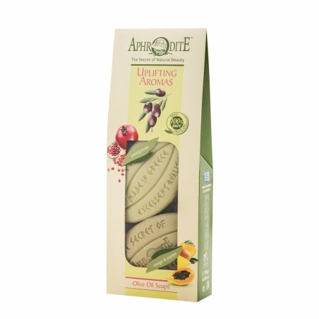 Подарочный набор мыла оливкового «Бодрящие ароматы»