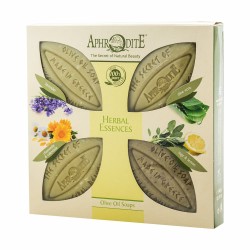 "Aphrodite Herbal Essences Four Soaps Gift Set"