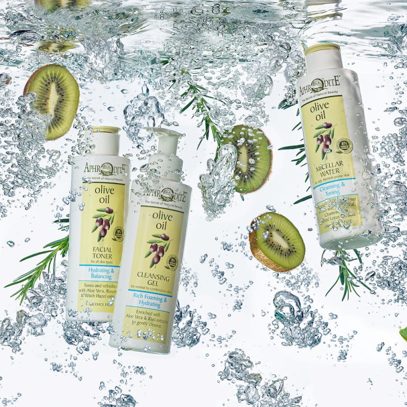 "Aphrodite Olive Oil Facial Cleansers"
