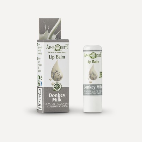 Мгновенное Увлажнение Бальзам для губ c Ослиным молоком
