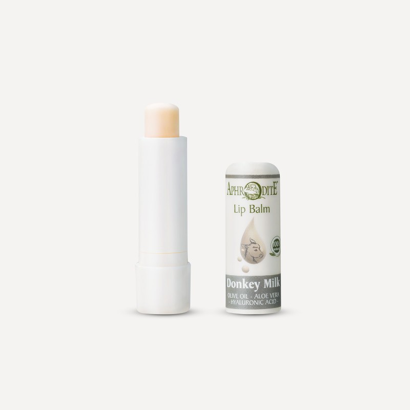 Мгновенное Увлажнение Бальзам для губ c Ослиным молоком