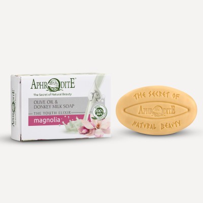 Aphrodite Olive Oil & Donkey Milk Soap with Magnolia Scent