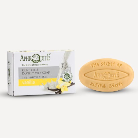 Savon Huile d'Olive & Lait d' nesse senteur Vanille