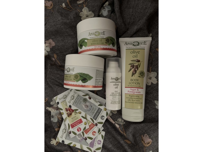 Olive oil body butter with ALOE VERA - Aphrodite Skincare